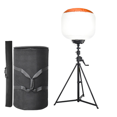700W Led Balloon Light Tower อุปกรณ์อัดลมประสิทธิภาพสูง สําหรับงานชั่วคราว สถานที่เหมืองแร่
