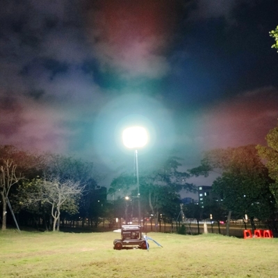 หอไฟบอลลูน LED 60W-1400W ส่องสว่าง 360 องศา สำหรับใช้งานกลางแจ้ง