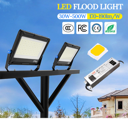 250W โมเดิร์นกลางแจ้ง LED ไฟโฟลท์ IP65 กันน้ํา