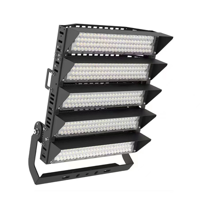 ไฟสเตเดี้ยมอลูมิเนียม LED ไฟสเตเดี้ยม 1250W LED ไฟน้ําท่วมกีฬาสําหรับสนามซอฟท์บอล