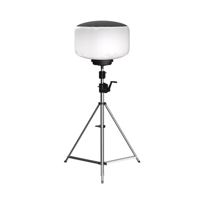 500W Industrial Led Balloon Work Light บน ETL Certified Mobile Tripod Telescopic Stand สายกระบี่ที่นําแสงไปใช้งานในอุตสาหกรรม