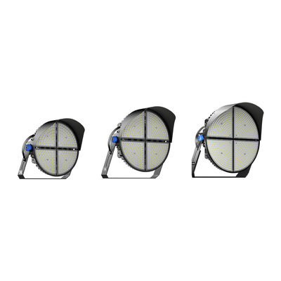 ความสว่างสูง 150lm / W 1200W 1500 วัตต์ LED สเตเดี้ยมไฟสําหรับสนามบาสบอล