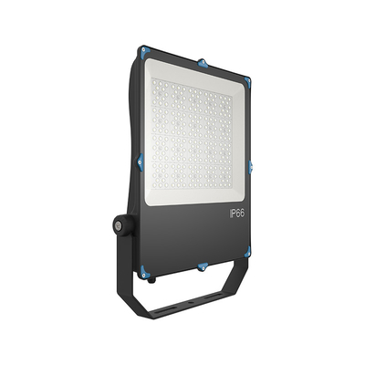 พับตัวกัน 200W ด้านนอก LED ไฟฟ้าน้ําท่วม โปรไฟล์เบา LED สนามสเตเดี้ยมสําหรับรถไฟฟ้า