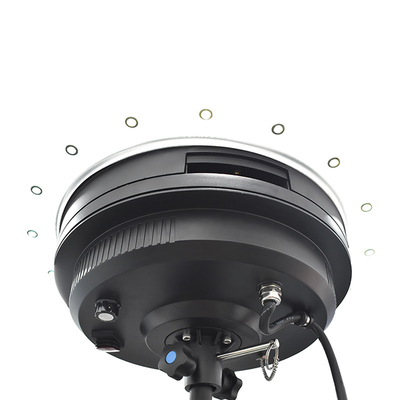 โมบายล์ ไฟฟ้าบอลลูนขาว ฟิล์ม 500W Led Light Tower โมบายล์ LED สําหรับการก่อสร้างวิศวกรรม
