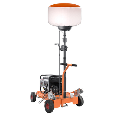 โทรลี่บัลลูน LED ไฟโฟร์ทาวเวอร์ ไฟฟิต 700W ไฟโฟร์ทาวเวอร์สําหรับอุบัติเหตุ