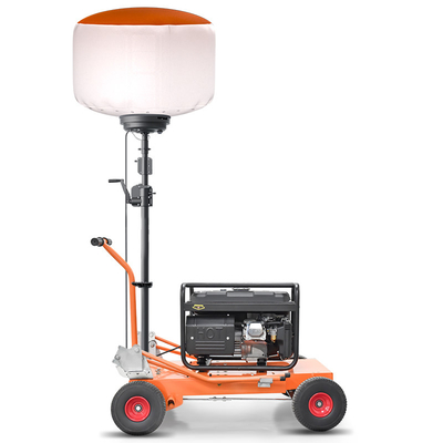 160000lm โมบายเลิฟท์ทาวเวอร์ 1000W แสงบอลลูนกลางแจ้งสําหรับการถ่ายภาพ