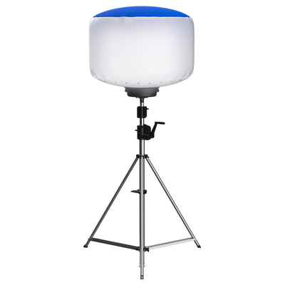 IP65 LED แสงบอลลูน 1200W แสงบอลลูนแบบอัดลม โทรศัพท์มือถือสําหรับการก่อสร้างถนน