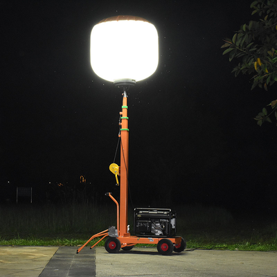 Omni Illumination LED แสงบอลลูน 500W เครื่องกําเนิดแสงสําหรับการก่อสร้างชั่วคราว