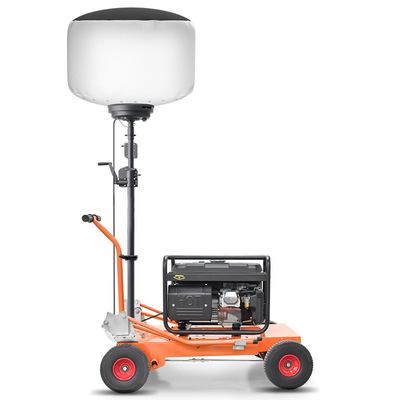 พลังงานสูง LED Telescoping Light Tower 1400W บอลลูนไฟฟ้าในภายนอกสําหรับอุตสาหกรรม
