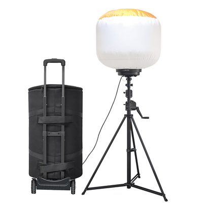 การทํางานกลางแจ้ง Led Party Balloons ไฟ 3.8m 800Watt Industrial Tower Light