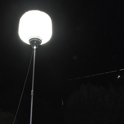 แสงงานพกพาหลากหลาย 700Watt บอลลูน LED Light Tower สําหรับการบํารุงรักษาถนน