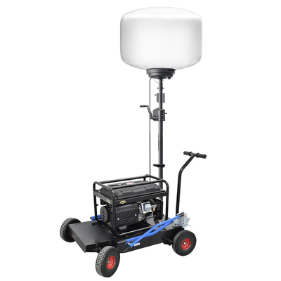 1200Watt LED แสงบอลลูน หัวหินสามเสา ไฟทํางานกลางแจ้งสําหรับผู้รับเหมา