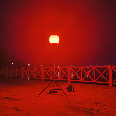 100W LED Tower Light 3000K 5000K สีสัน LED ลําโพงลูกโป่งสําหรับงานแต่ง