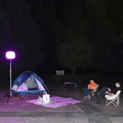 100W LED Tower Light 3000K 5000K สีสัน LED ลําโพงลูกโป่งสําหรับงานแต่ง