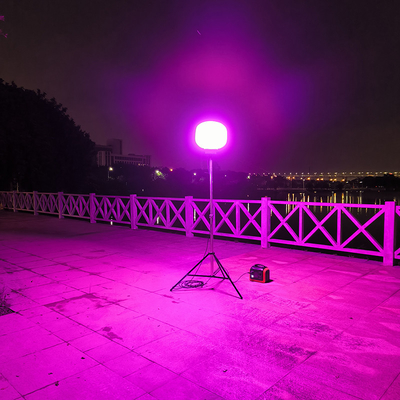 โทรพก Led Tower 320W RGB Led Balloon Lamp สําหรับงานเลี้ยงและงานพิเศษ