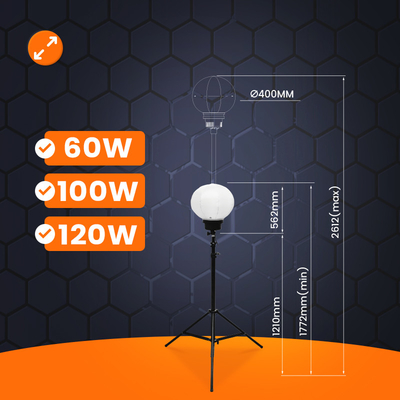 120W Led RGB Balloon Light Tower ทาวเวอร์ซาเลต พอร์ตาบอล ไลท์ ทาวเวอร์ สําหรับกิจกรรมกลางแจ้ง