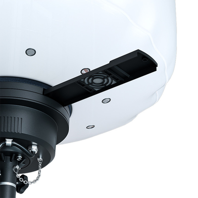 ไฟบอลลูน LED พกพา 320W โมบายไฟทาวเวอร์สําหรับการก่อสร้างภายใน