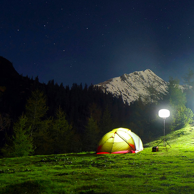 AC240V การทํางานแสงยืน 60W LED LED บอลลูนไฟ Tower สําหรับฉุกเฉิน