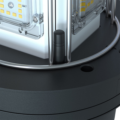 แบตเตอรี่ไฟฟ้า LED แบลลูนแสง 100 วัตต์ LED ไฟทํางานยืนสําหรับการตอบสนองอุบัติเหตุ