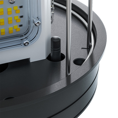 IP65 ไฟงานก่อสร้างชั่วคราว 200W LED บอลลูน การก่อสร้าง ไฟหอคอยสําหรับการถ่ายภาพ
