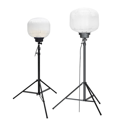 โคมไฟทํางานกลางแจ้ง LED แสงบอลลูน 320W ไฟหอคอยกลางแจ้งสําหรับการส่องแสงชั่วคราว