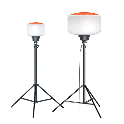 โคมไฟทํางานกลางแจ้ง LED แสงบอลลูน 320W ไฟหอคอยกลางแจ้งสําหรับการส่องแสงชั่วคราว