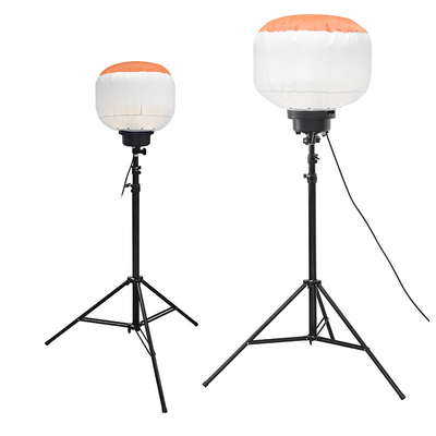 แสงก่อสร้างแบบปนเปียก 320W LED บอลลูนไฟฟ้าสําหรับการเดินทาง RV