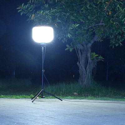 แสงก่อสร้างแบบปนเปียก 320W LED บอลลูนไฟฟ้าสําหรับการเดินทาง RV