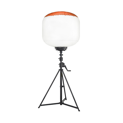 1000W Balloon Light Tower พกพา Tripod สําหรับสถานที่ก่อสร้าง