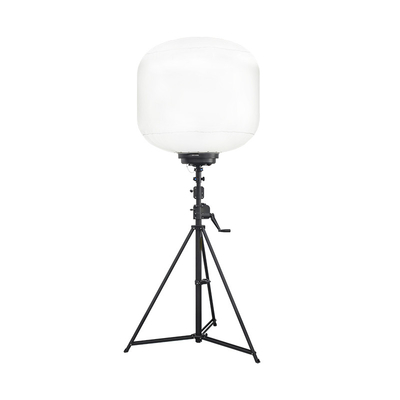1000W Balloon Light Tower พกพา Tripod สําหรับสถานที่ก่อสร้าง