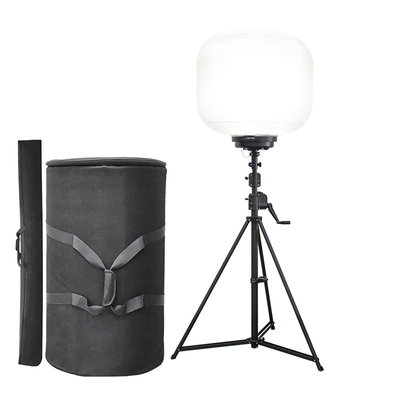 700W Led Balloon Light Tower อุปกรณ์อัดลมประสิทธิภาพสูง สําหรับงานชั่วคราว สถานที่เหมืองแร่