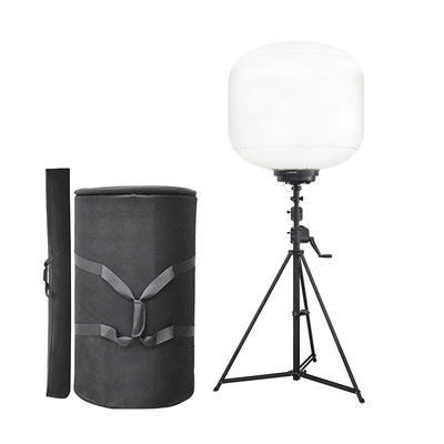 1000W Balloon Light Tower Portable No Shadows Safety Illumination สําหรับสถานที่ก่อสร้าง งานถนน งานเลี้ยง กิจกรรม ไฟช่วยเหลือ