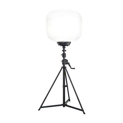 เสาไฟบอลลูน LED 500W IP65 96000LM สำหรับกู้ภัยฉุกเฉิน