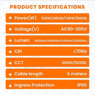 โรงงานขายส่ง 36W ไฟสปอร์ตไลท์ LED กลางแจ้ง ปรับได้ พร้อมแขนยืดได้ สำหรับแคมป์ปิ้งกลางแจ้ง