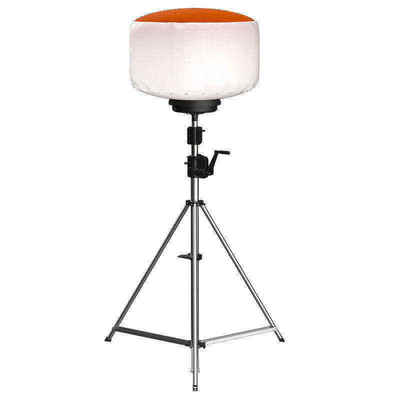 เสาไฟบอลลูน LED แบบพกพา 800W IP65 ส่องสว่าง 128000lm 360°