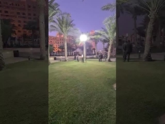 500W บอลลูนพกพาแบบอัดอัดแสงหอคอยสําหรับกิจกรรมกลางแจ้งและภายใน งานเลี้ยง งานแสดงสินค้า